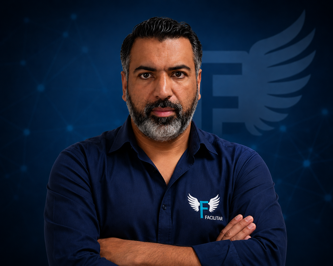 Retrato de Fabiano Silva Barbosa, integrante do núcleo estratégico da FACILITAR
